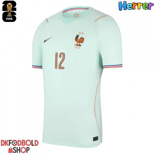 Frankrig Randal Kolo Muani #12 Udebanetrøje VM 2026 Kort ærmer